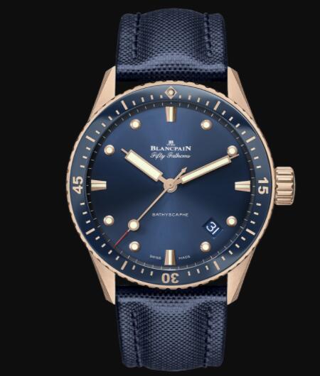 Blancpain Fifty Fathoms Bathyscaphe Replica THE FIRST MODERN DIVER’S WATCH 5000 36S40 O52A